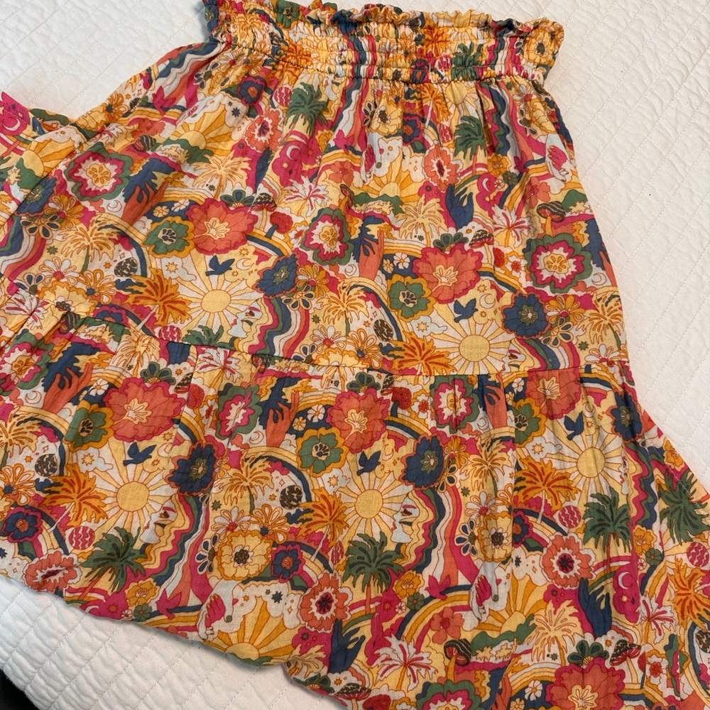 Floral Multicolor Skirt